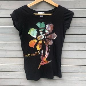 Love This Life Black Tee